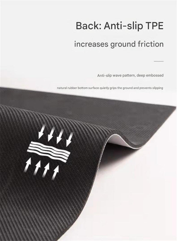 Style 9 Purple And Yellow Flowers Pattern Absorbent Diatomaceous Earth Pet Feeding Mat - Non-Slip & Quick Dry Placemat (50x80cm)