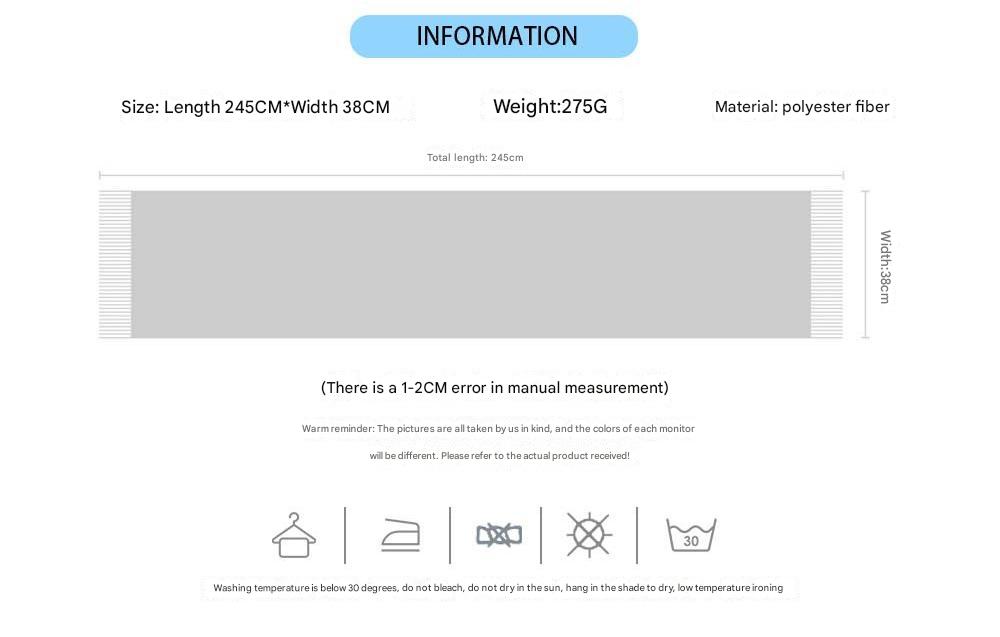 Winter Luxe Warm Oversized Scarf-Cozy Thick Plaid Wrap, European Chic Style(Powder blue plaid)