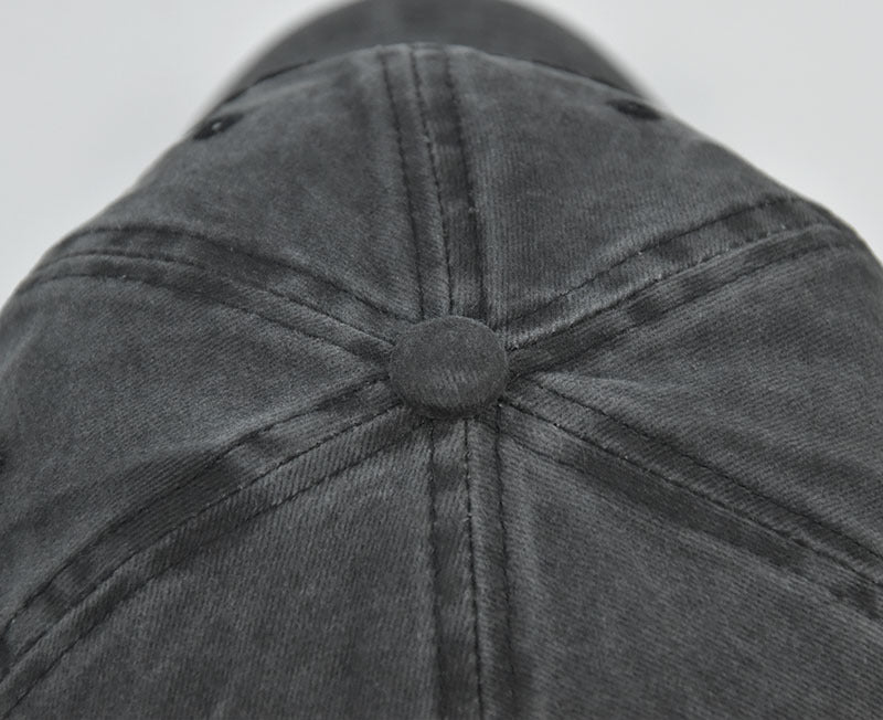 Vintage New York Est. 1625" Washed Cotton Baseball Cap - Adjustable & Unisex(Gray)"