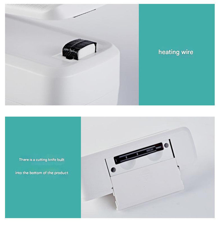 Kitchen Gadget: Portable Heat Sealer - Seals Bags, Cuts, Holds Phone