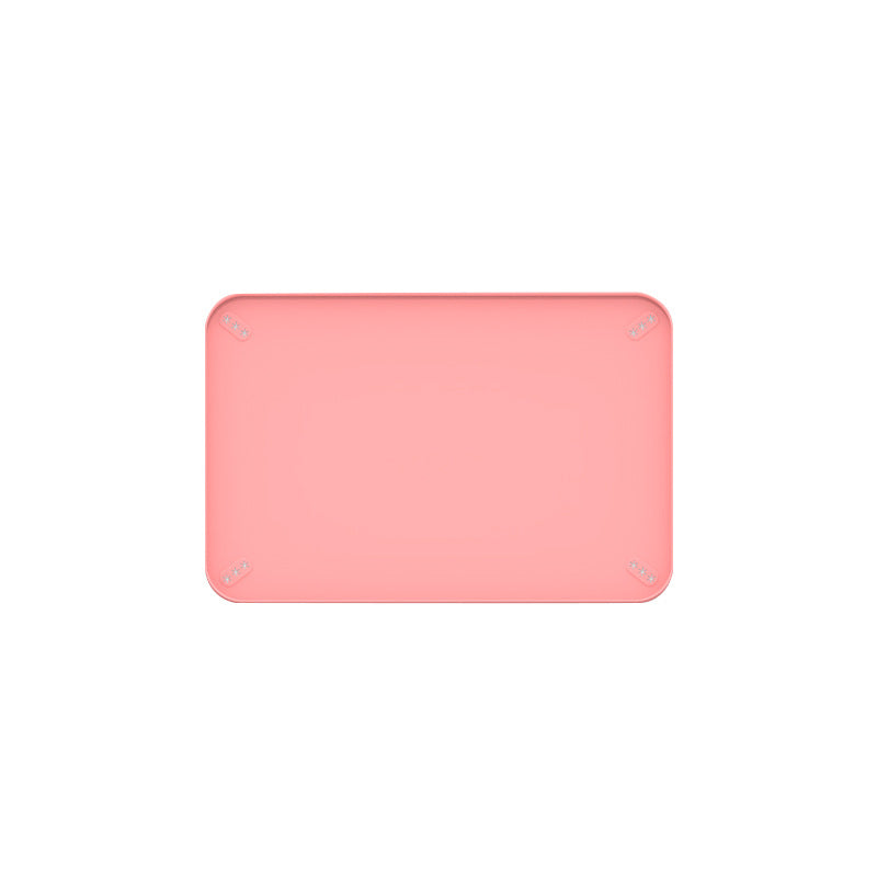 Pink Reusable Silicone Pet Pee Pad Holder - Non-Slip Training Tray with Spill-Proof Edges for Dogs & Puppies(62cm x 42cm)
