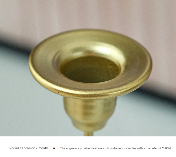 Grey Elegant Star Metal Candlestick Holder - Decorative Taper Candle Stand for Home, Tabletop & Special Occasions