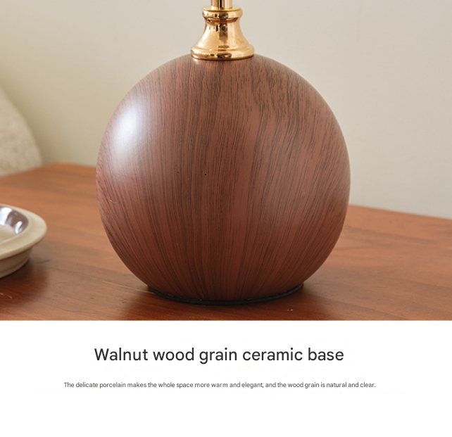 Warm Light French-Inspired Bedside Lamp - Modern Minimalist Warm Light