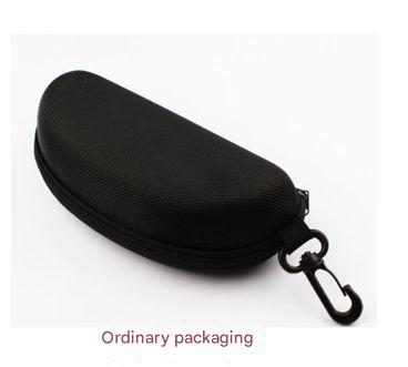 Sport Polarized Sunglasses with UV400 Protection - Multi-Layer Lens Technology(Black frame red film)