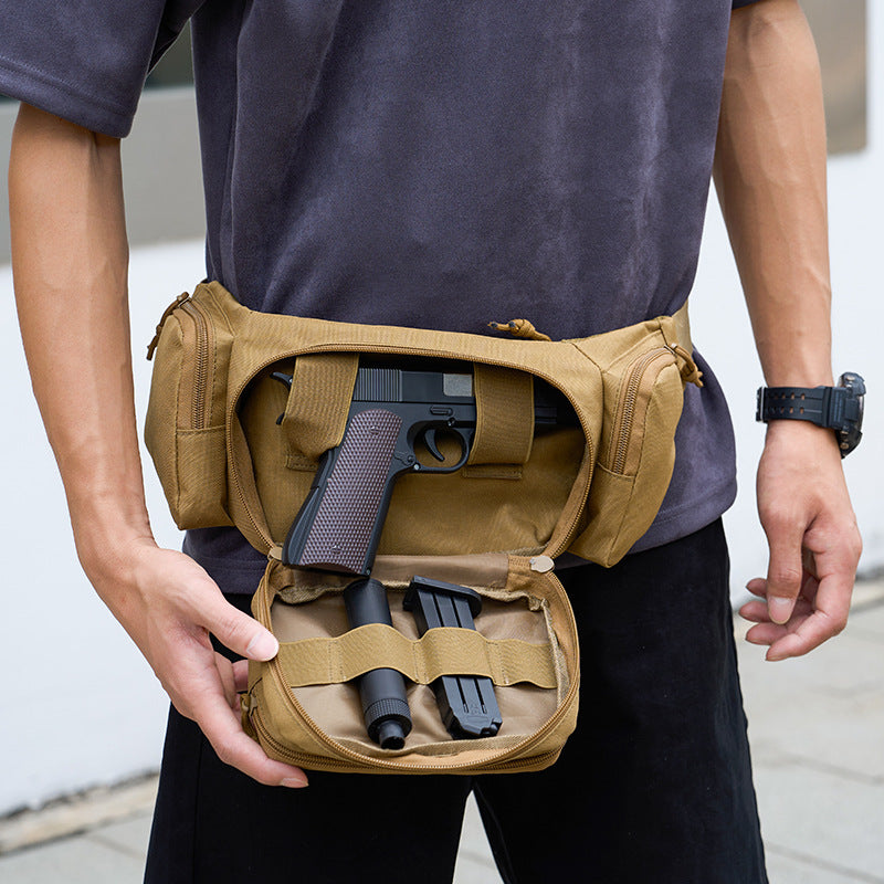 Tactical Waist Pack & Concealed Carry Bag - Multi-Pocket Fanny Pack with Adjustable Strap(Camouflage)