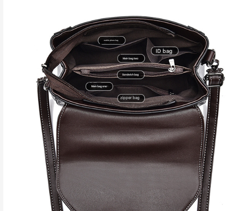 Black Elegant Women's PU Leather Top Handle Satchel - Versatile Crossbody Bag with Classic Clasp & Braided Detail