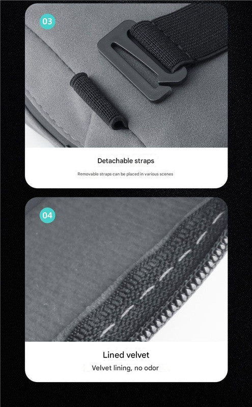 Black 2-Pack  Luxury Faux Suede Car Tissue Box - Visor Clip & Strap for Armrest or Seat Back