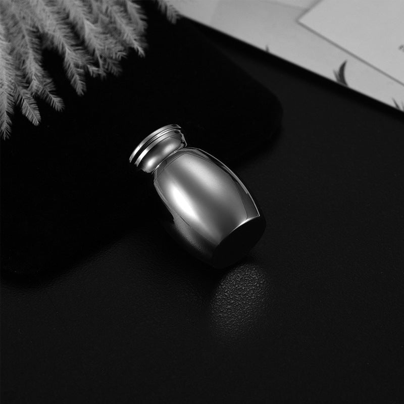 6-Pack 25x16mm "Always in My Heart" Heart Pet Urn – Steel Ashes Keepsake for Cats Dogs