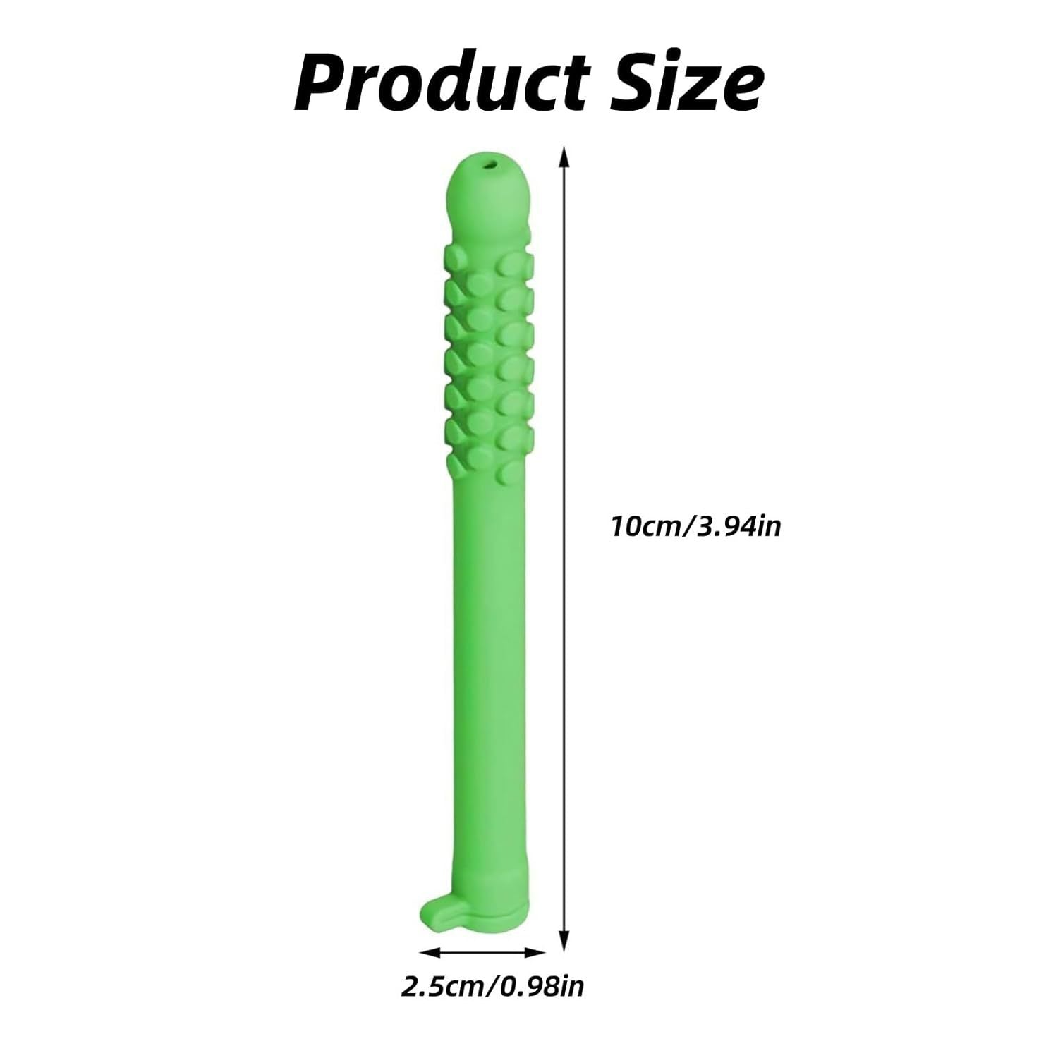 5 Pack Silicone Essential Oil Breathing Stick Oral Fixation Aid Chewable Sensory Tool for Stress Relief & Focus Soda Flavor Blue