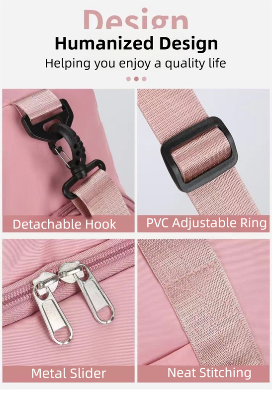 Green Lightweight & Waterproof Sports Gym Bag with Separate Shoe Compartment, Adjustable Strap and Multiple Pockets - Large-Capacity Travel Duffel for Workout, Business & Getaways