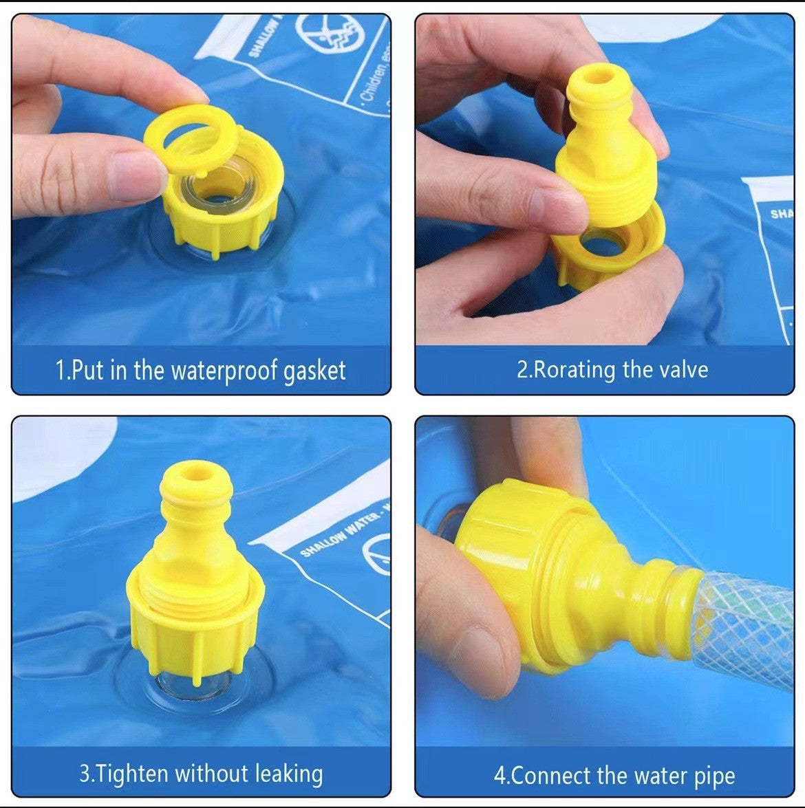 Portable Outdoor 1M Splash Pad for Pets & Kids(Alphabet Style) - Summer Cooling Fountain for Backyard & Garden