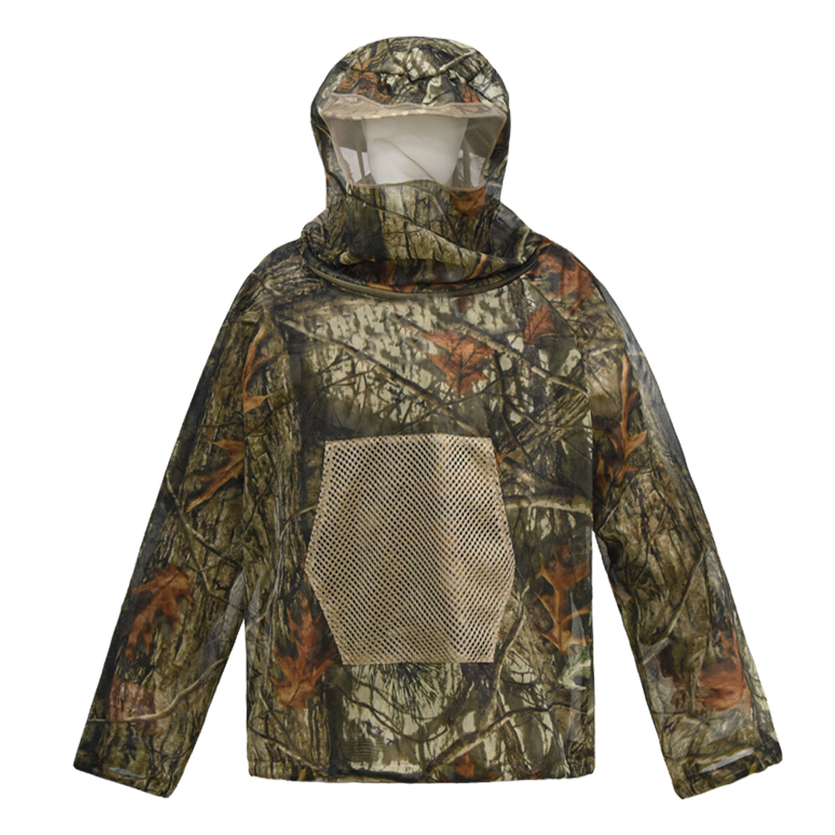 Legendary Ancient Tree Camouflage 2.0 Camouflage Mosquito Repellent Suit Ultra-Fine Mesh Hooded Ghillie Suit for Outdoor Hunting Camping Fishing and Beekeeping(XL/XXL)