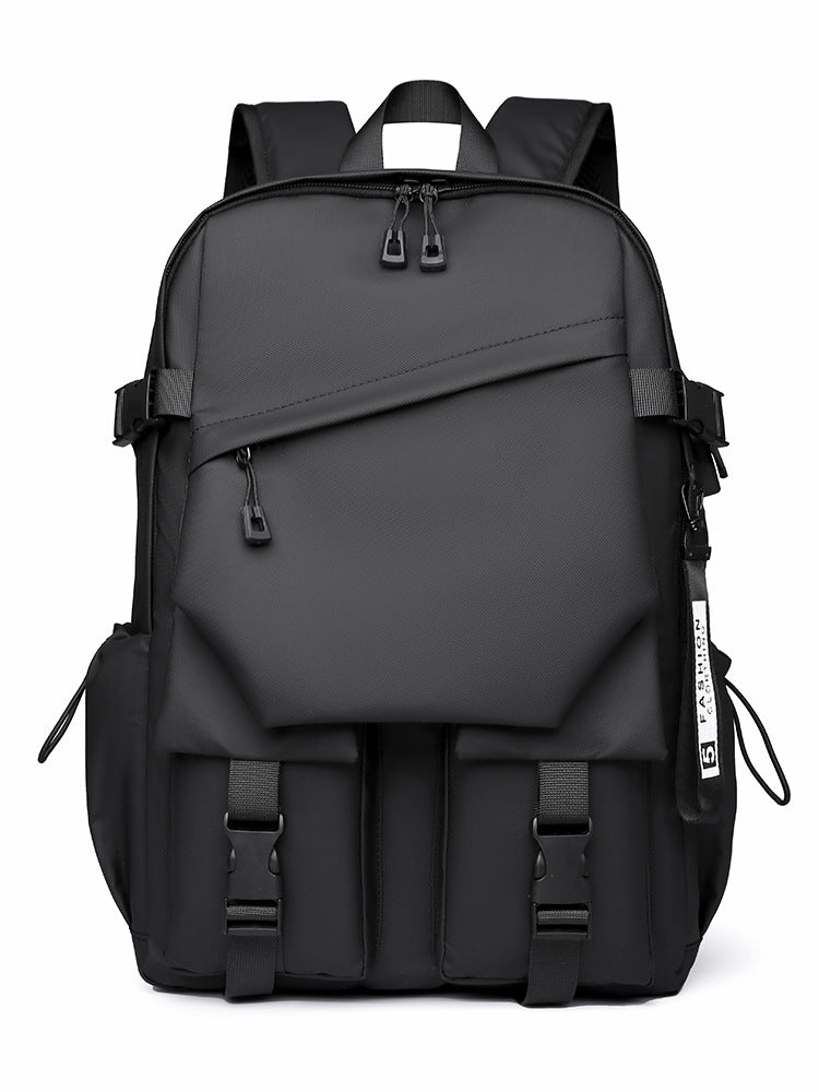 Black Professional Business and Travel Backpack | Large Capacity 15.6 Inch Laptop Compartment | Water-Resistant Functional Design