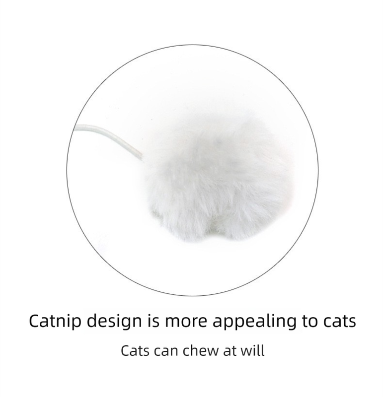 Beige Cat Climbing Frame with Sisal Scratching Post, Integrated Resting Platform and Hanging Pom-Pom Toys – Sturdy Floor Standing Cat Tree for Scratching, Climbing and Relaxation