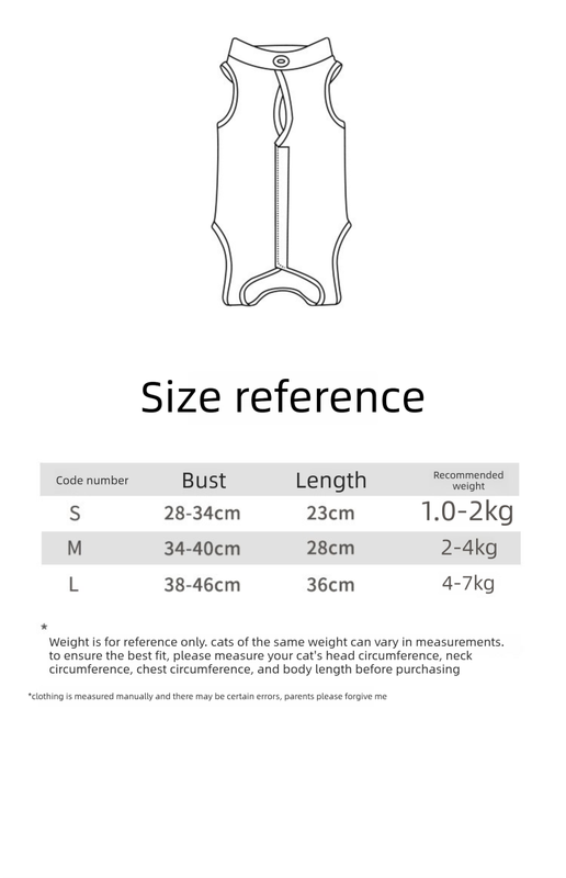 Blue Tie Back Cat Recovery Suit S Size (Approx. 0.5-1 kg) - Modal Stretch Post Surgery Bodysuit, Breathable Anti Lick Abdominal Cover for Cats and Small Dogs
