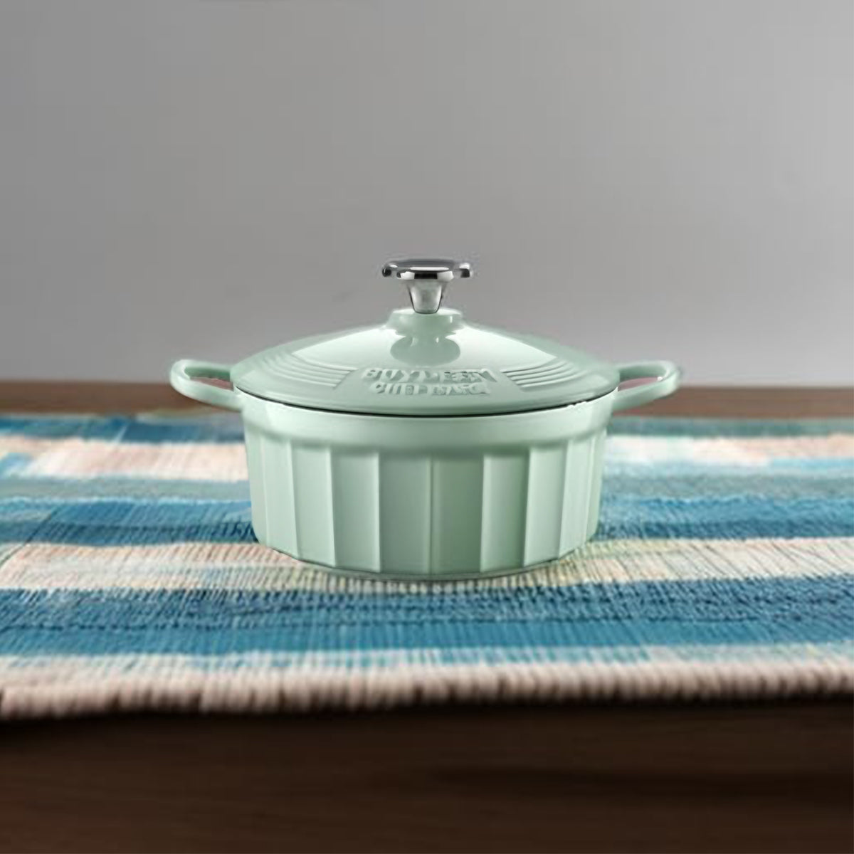 BUYDEEM CP521 Enameled Cast-Iron Dutch Oven