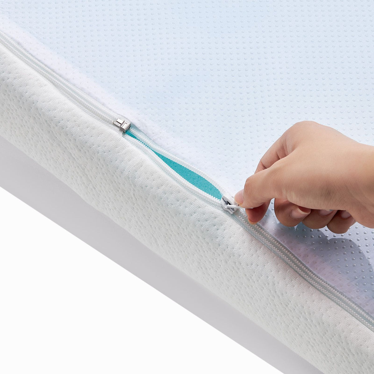 Mattress Topper Memory Foam Detachable & Washable Queen 76.2 mm Thickness