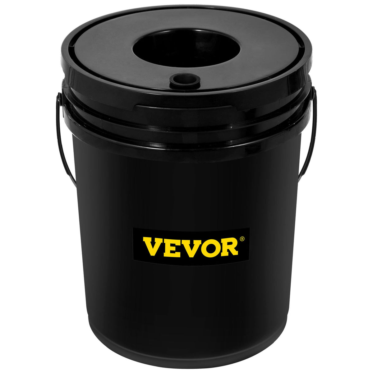 DWC Hydroponic System, 5 Gallon 5 Buckets, Deep Water Culture Growing Bucket, Hydroponics Grow Kit with Pump, Air Stone and Connected Reservoir, for Indoor/Outdoor Leafy Vegetables