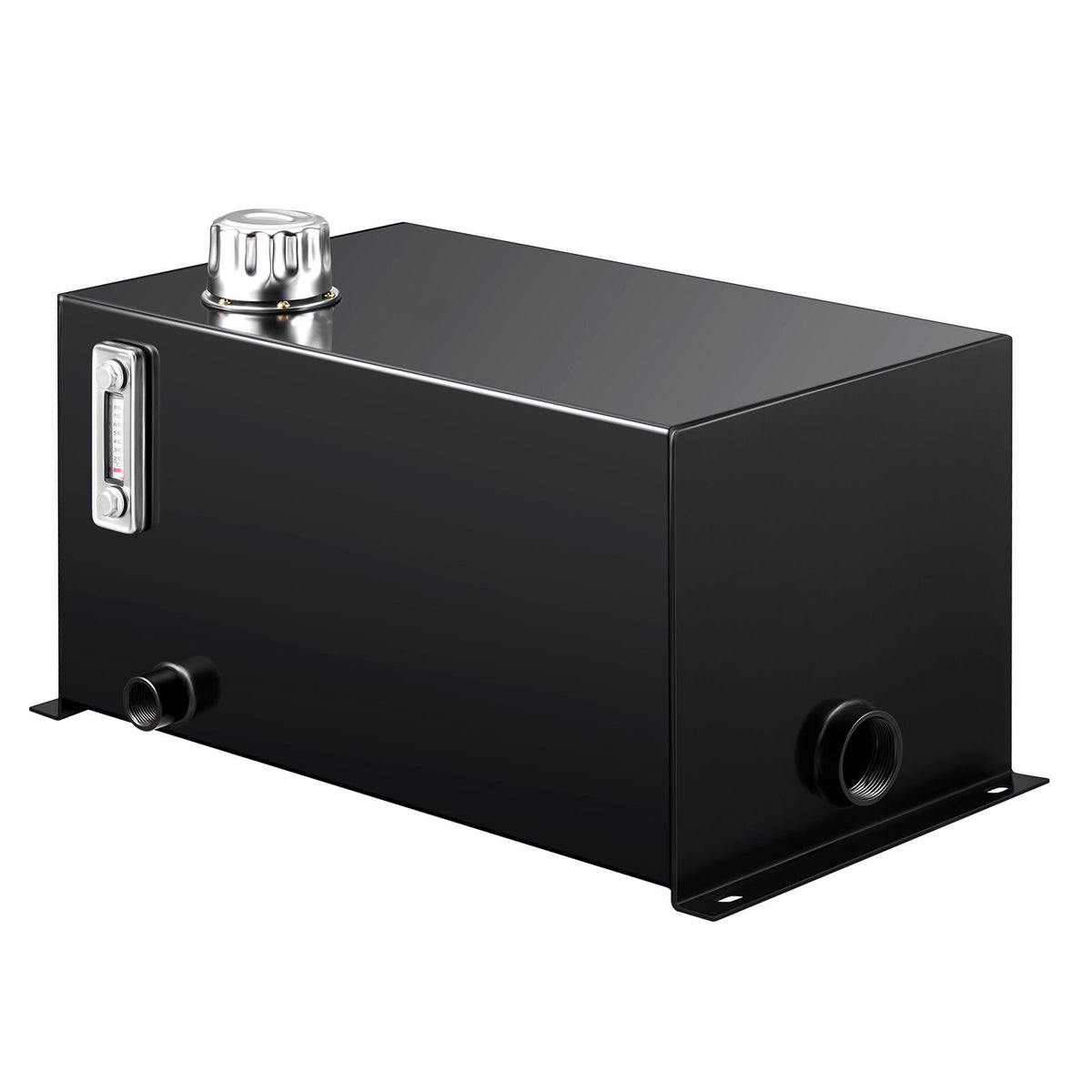 Hydraulic Fluid Reservoir Tank 10 Gallon Hydraulic Oil Reservoir Hydraulic Steel Tank Reservoir, Hydraulic Oil Tank Reservoir, Hydraulic Reservoir with a Temp Gauge