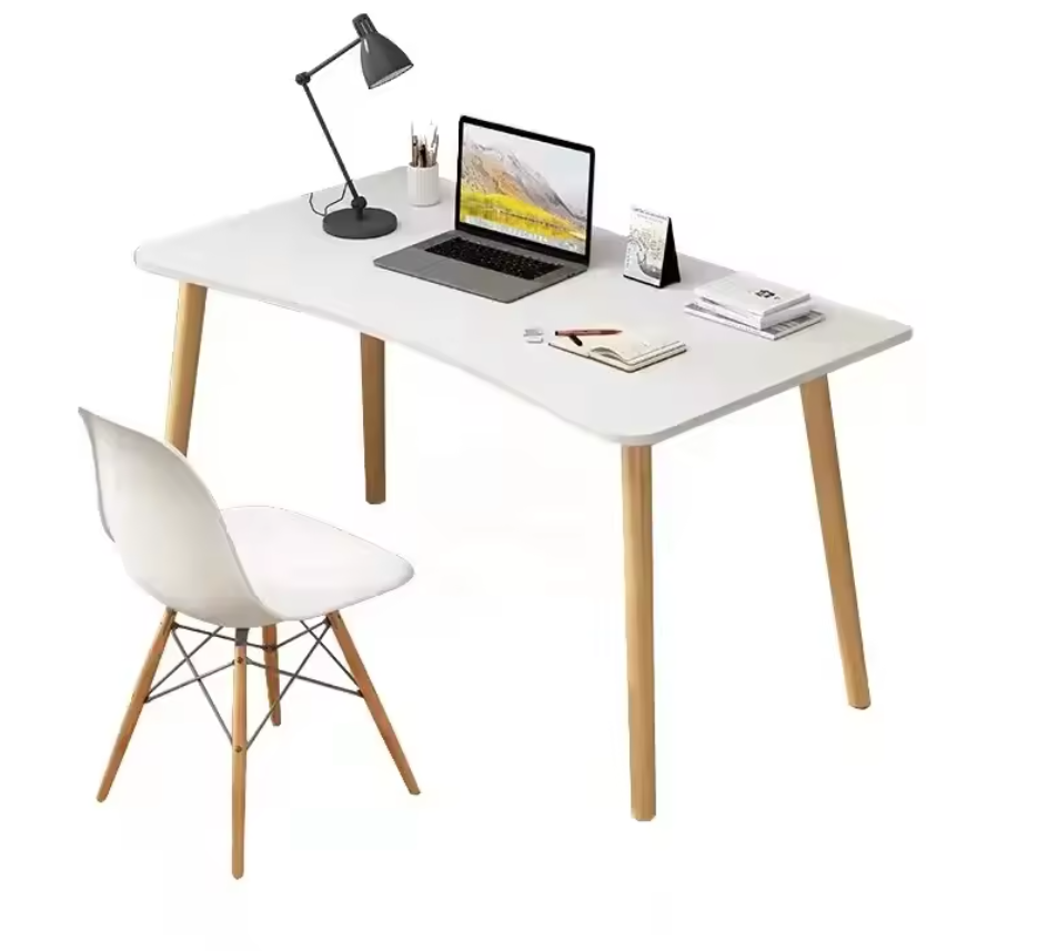 Computer Desk Table Study - Beige / 80 CM
