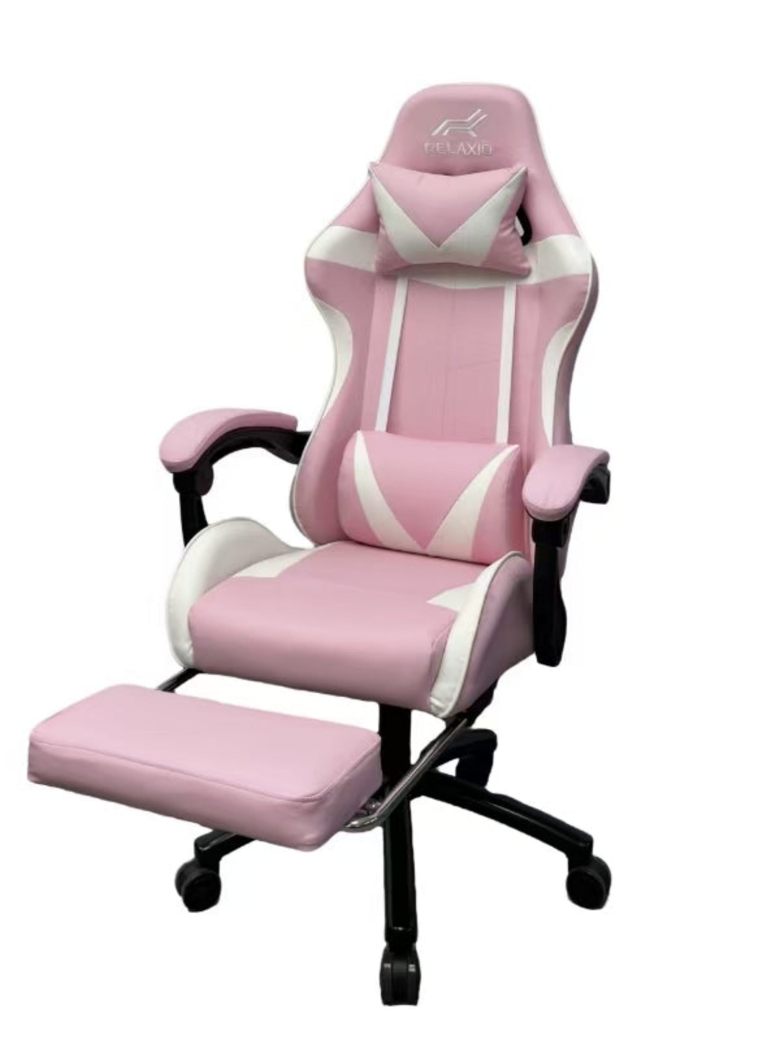 Gaming Chair With Headrest and Foot Rest - Blue