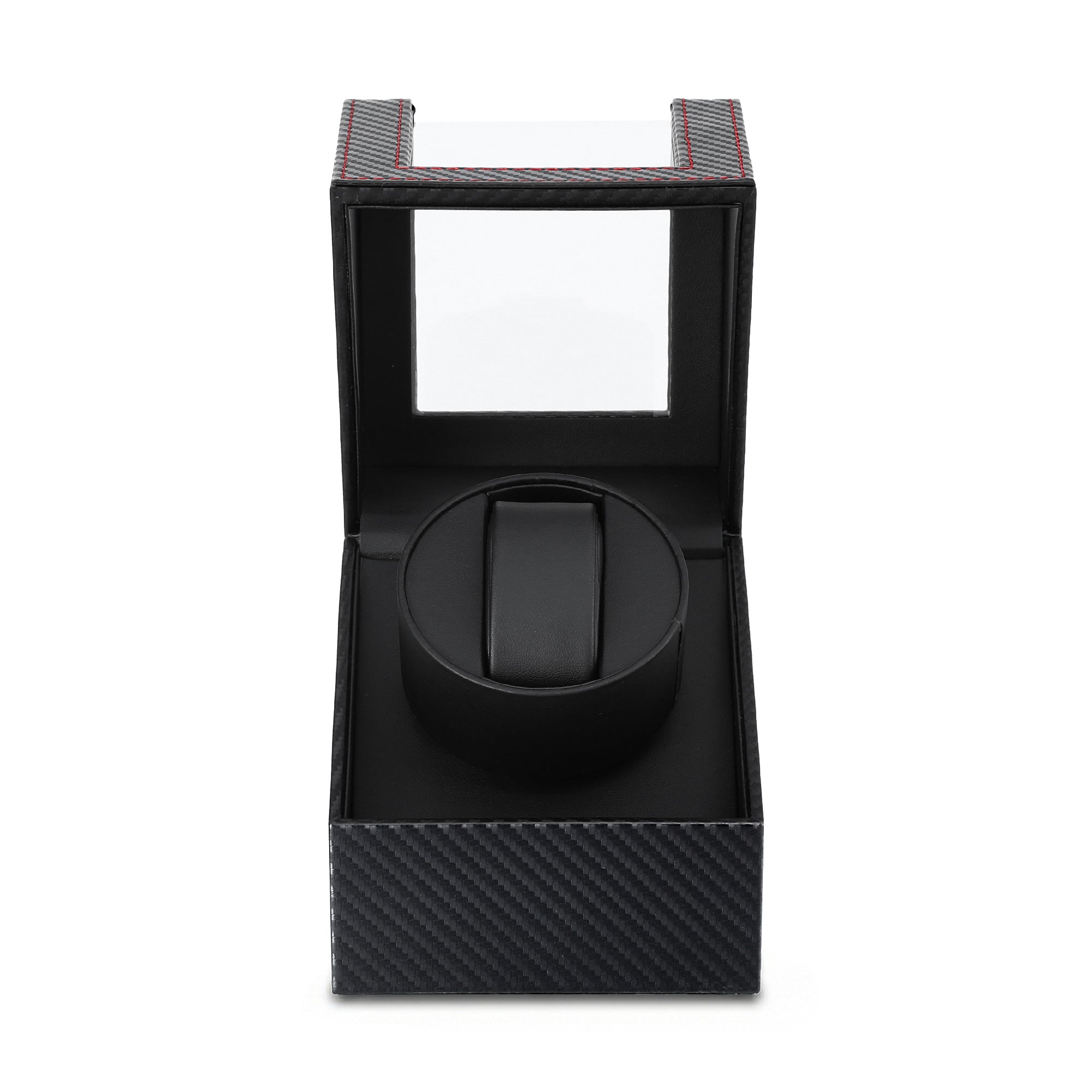 Embellir Watch Winder Box Automatic Single Quiet Carbon Fibre Black