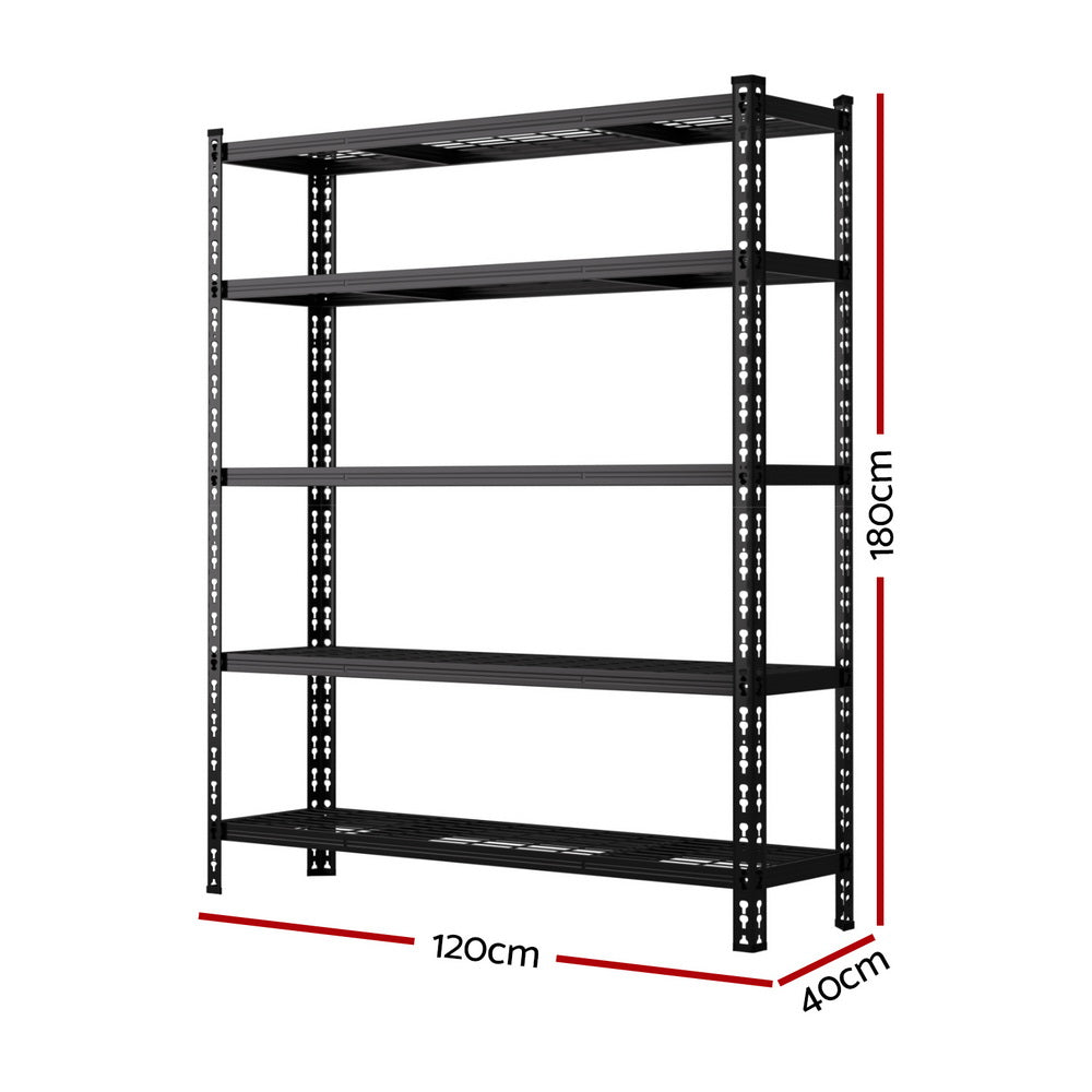 5 x 1.8M Giantz Garage Shelving Warehouse Rack
