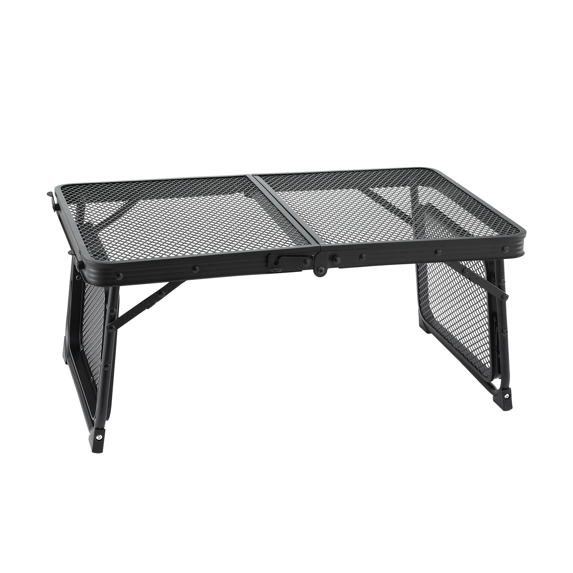 Weisshorn Camping Table Mesh Desktop Lightweight Portable Outdoor Folding Grill Desk