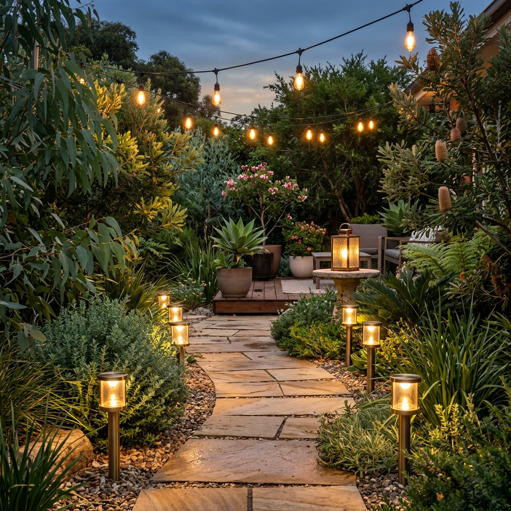 Outdoor and garden lighting collection image