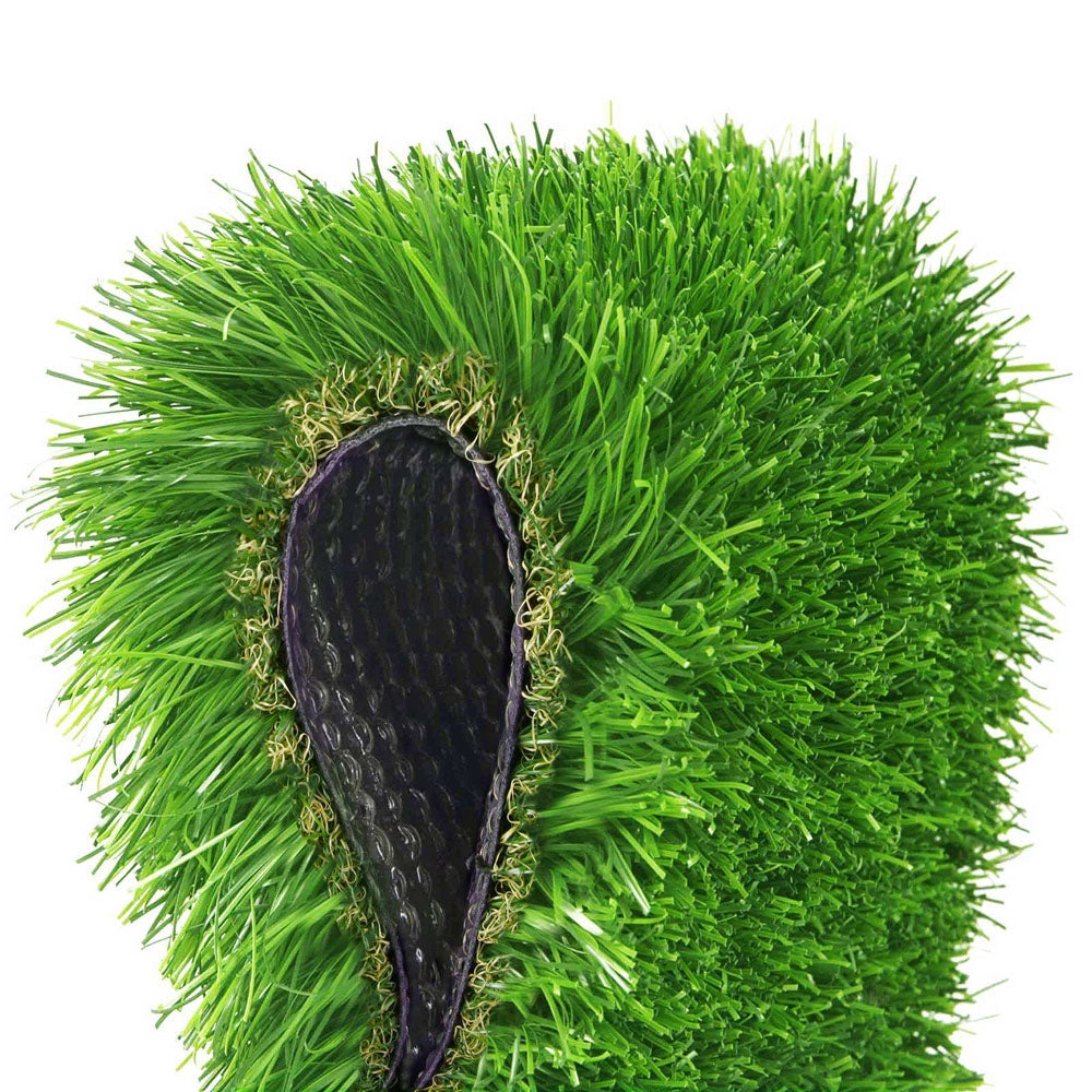 Primeturf Artificial Grass 20SQM 20mm Synthetic Fake Lawn Turf Plant Plastic 4-coloured 1mx10m