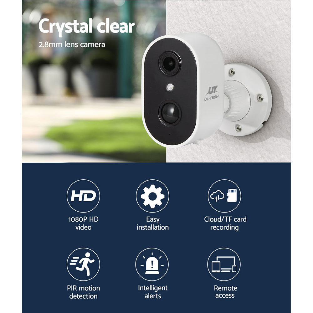 UL-tech 1080P Wireless Security Camera IP WiFi Home CCTV System Outdoor Indoor