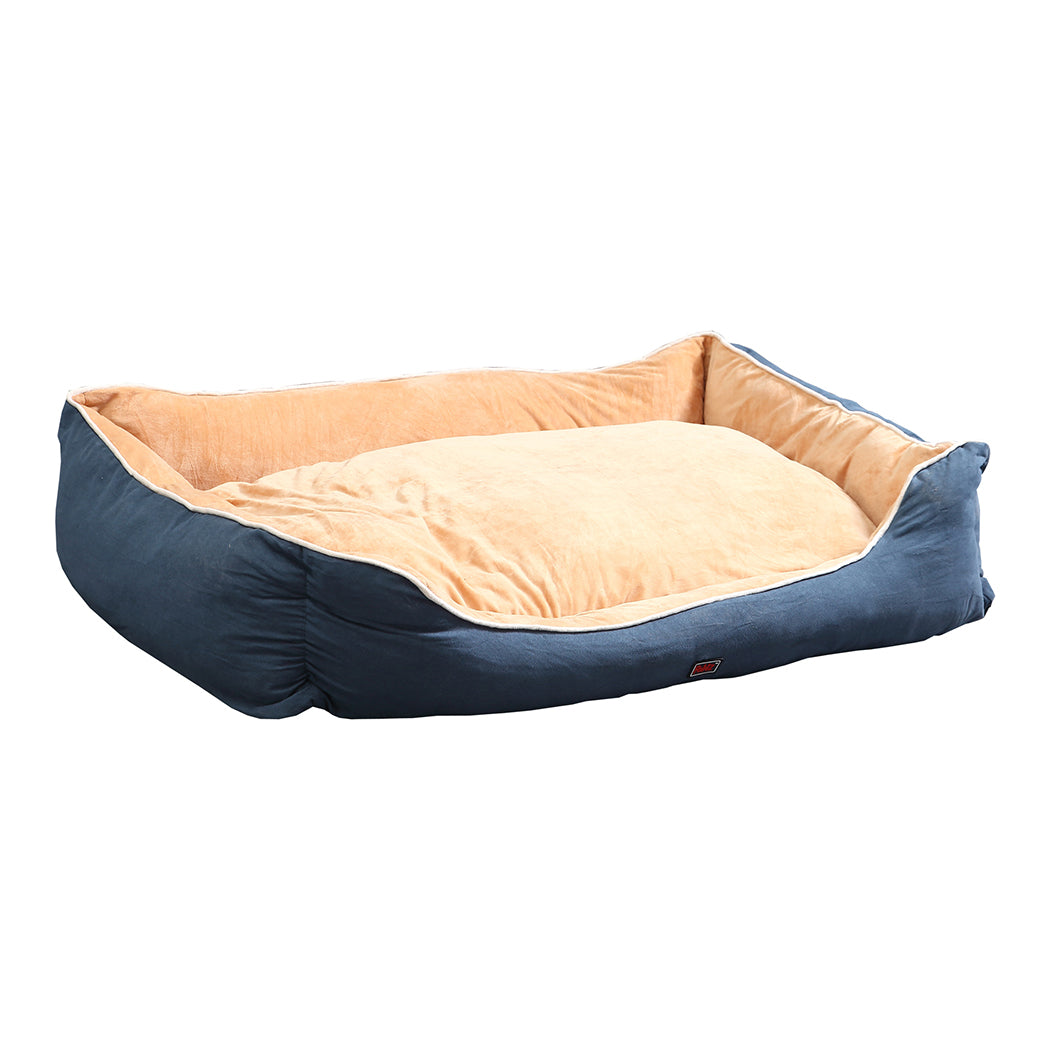 PaWz Pet Bed Mattress Dog Cat Pad Mat Puppy Cushion Soft Warm Washable 2XL Blue