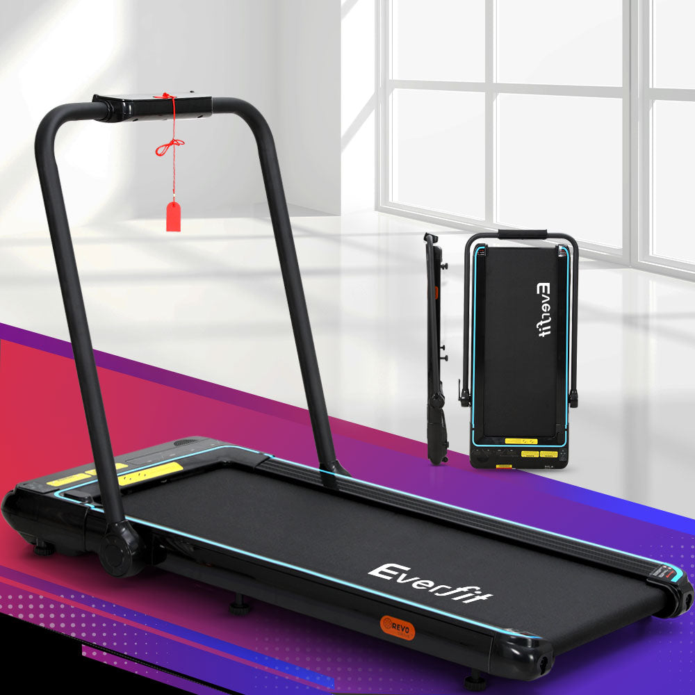 Everfit Treadmill Electric Walking Pad Home Gym Office Fitness 420mm Remote