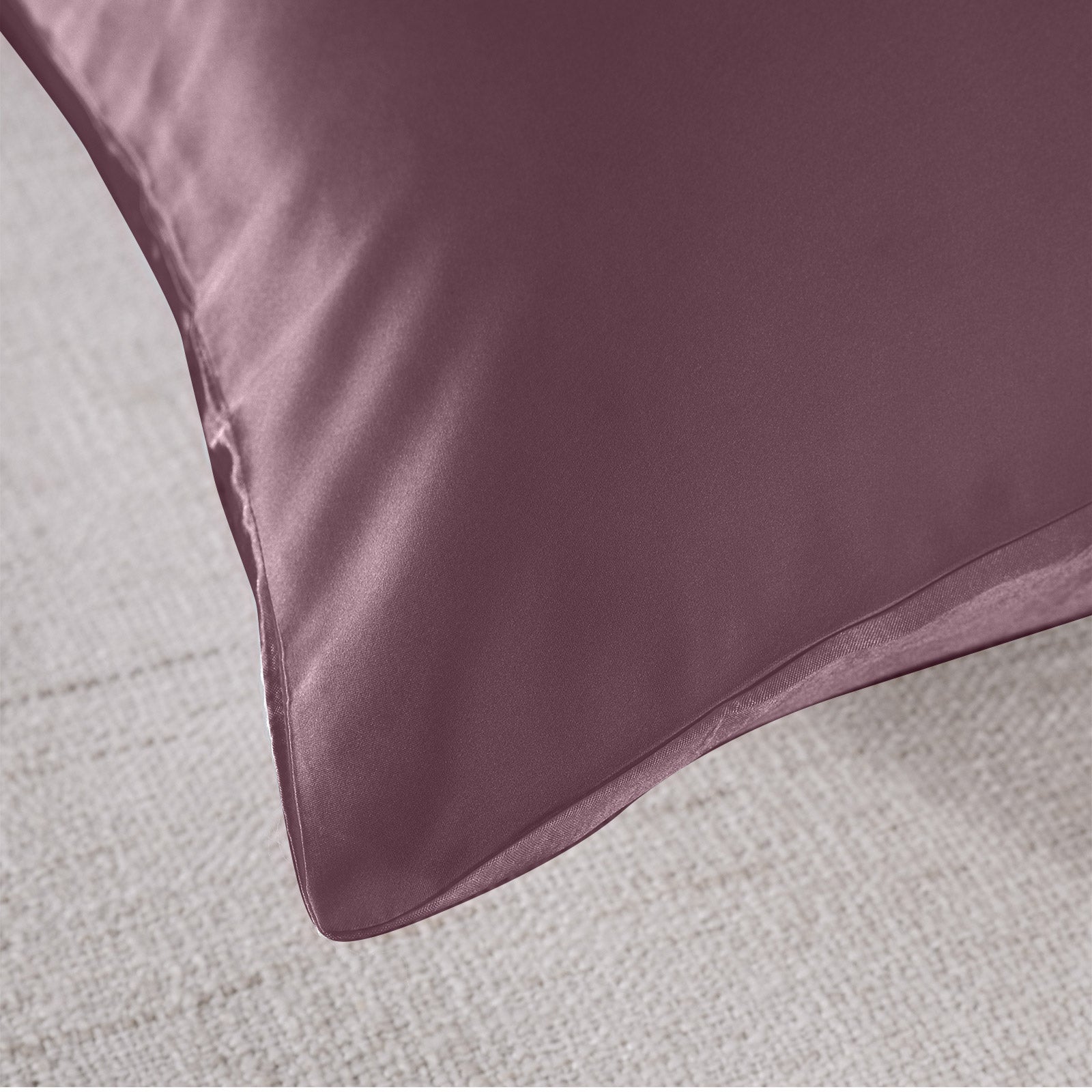 Royal Comfort Pure Silk Pillow Case 100% Mulberry Hypoallergenic Pillowcase Malaga Wine 51 x 76 cm