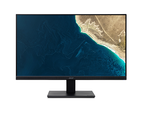 ACER V247 23.8\'\' inch Monitor - Full HD 1920 x 1080@75 Hz - Widescreen LCD IPS - Ports: VGA, 1 x HDMI, 1 x DisplayPort (1.2) - Black - Ratio 16:9