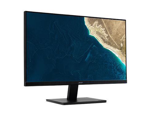 ACER V247 23.8\'\' inch Monitor - Full HD 1920 x 1080@75 Hz - Widescreen LCD IPS - Ports: VGA, 1 x HDMI, 1 x DisplayPort (1.2) - Black - Ratio 16:9