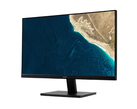 ACER V247 23.8\'\' inch Monitor - Full HD 1920 x 1080@75 Hz - Widescreen LCD IPS - Ports: VGA, 1 x HDMI, 1 x DisplayPort (1.2) - Black - Ratio 16:9