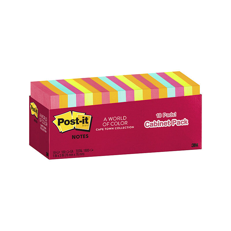 POST-IT 654-18CTCP C/T 73X73 Pk18