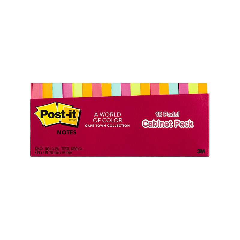POST-IT 654-18CTCP C/T 73X73 Pk18