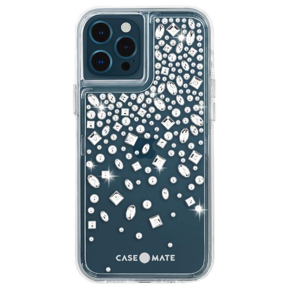 FORCE TECHNOLOGY Apple iPhone 12 / iPhone 12 Pro - Karat Crystal (CM043522), 10 ft drop protection, Compatible with wireless charging
