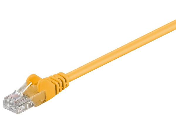 Shintaro Cat5e Patch Lead Yellow 1m (New Retail Pack)