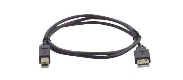Kramer USB 2.0 A(M) to B(M) Cable-6ft (Standard Cable Assemblies)