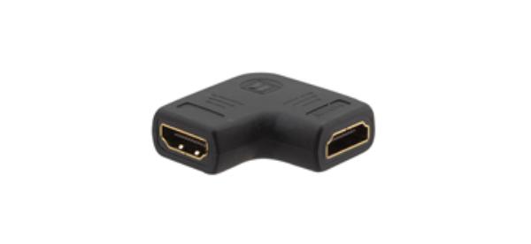 Kramer HDMI (F) to HDMI (F) Right-Angled Flat Gender Changer (Cable Tools, Adapters &amp Connectors)