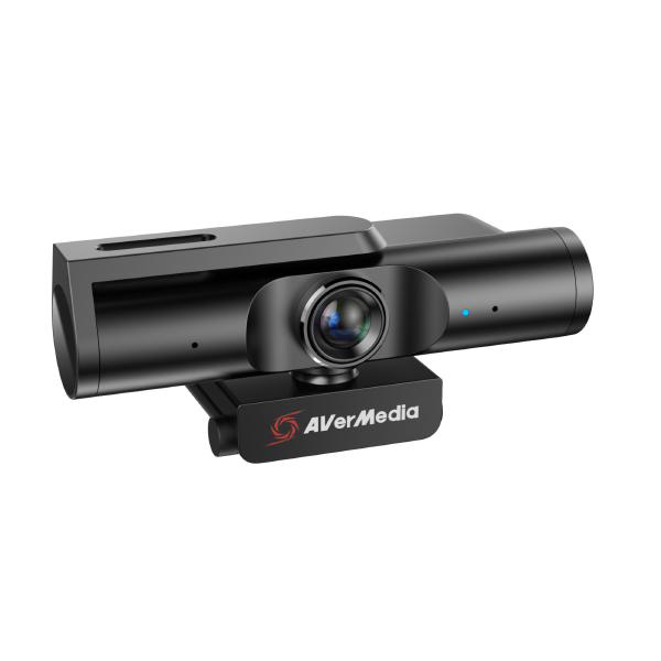 AVerMedia Live Streamer Cam 513 4K UHD Webcam, 4Kp30, 8 Megapixels, Fixed Focus F2.8, Diagonal 94  Zoom Certified