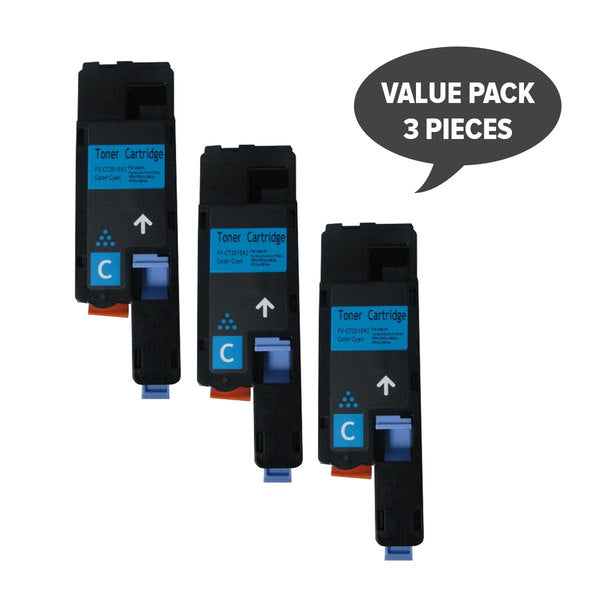 CT201592 CP105/205 Premium Generic Cyan Toner (Set of 3)