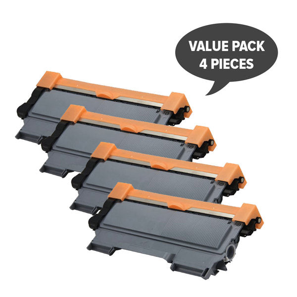 TN-2250 Black Premium Generic Cartridge (Set of 4)