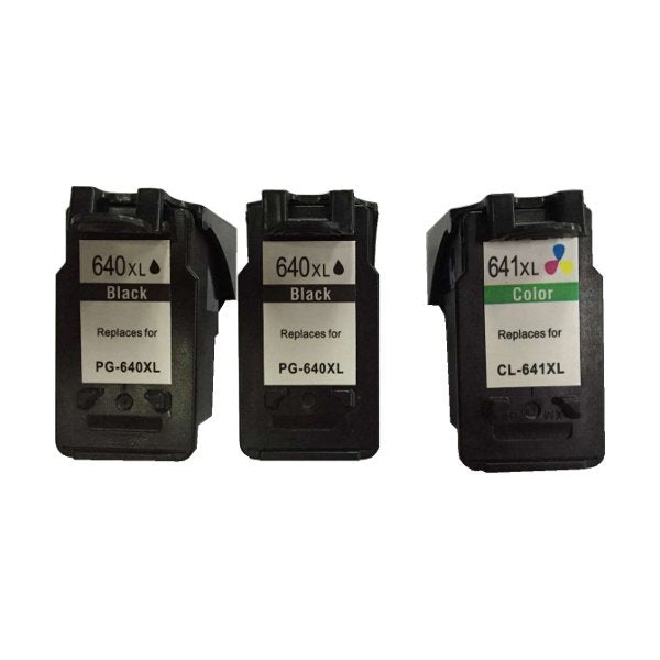 Remanufactured Value Pack (2 x PG640XL Black & 1 x CL641XL Colour)