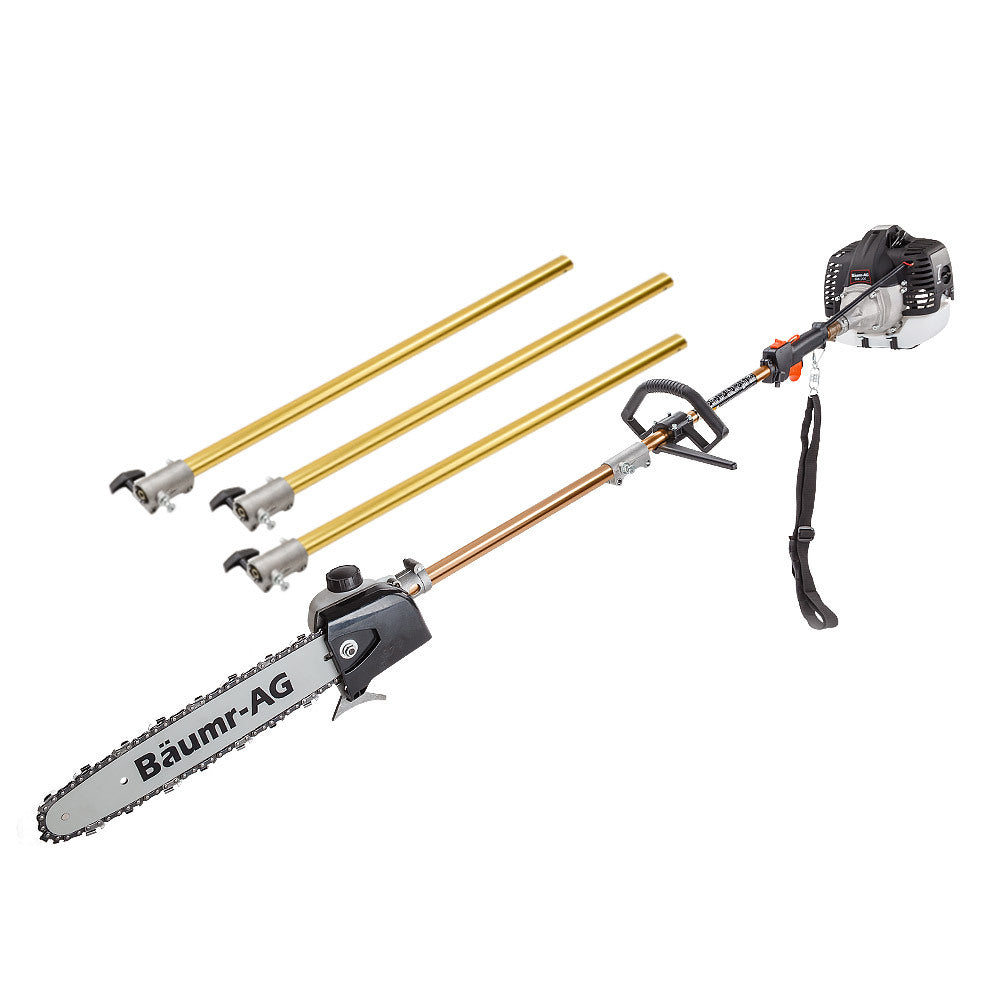 Baumr-AG 65CC Pole Chainsaw Saw Petrol Chain Tree Pruner Extendable Cu