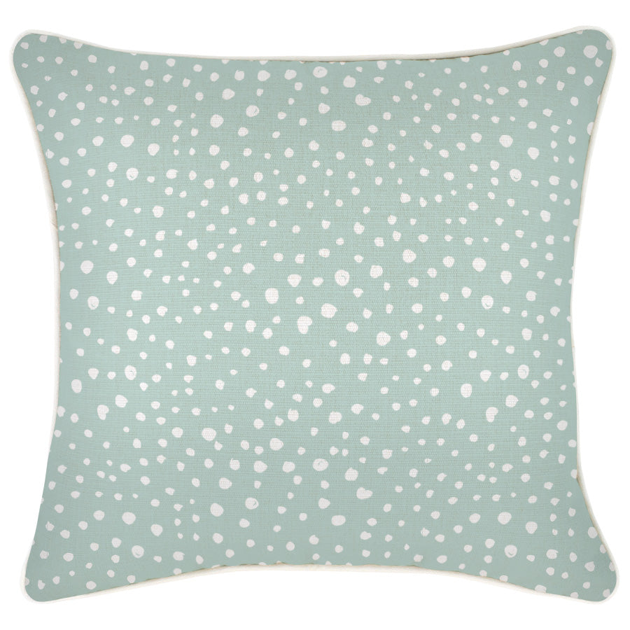 Cushion Cover-With Piping-Lunar Pale Mint-45cm x 45cm