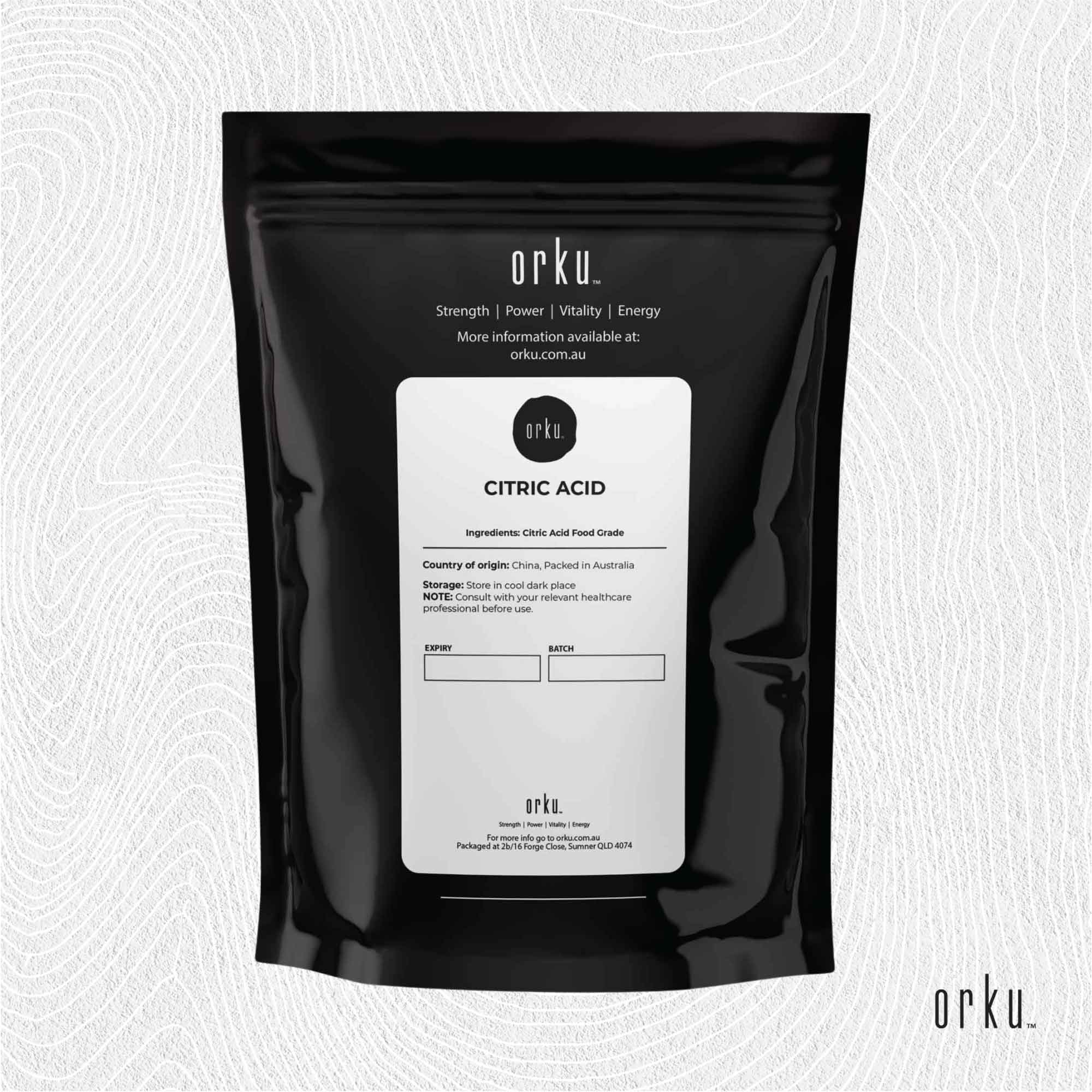 Bulk 10Kg Citric Acid Powder - Food Grade Anhydrous GMO Free Preservative c6h807